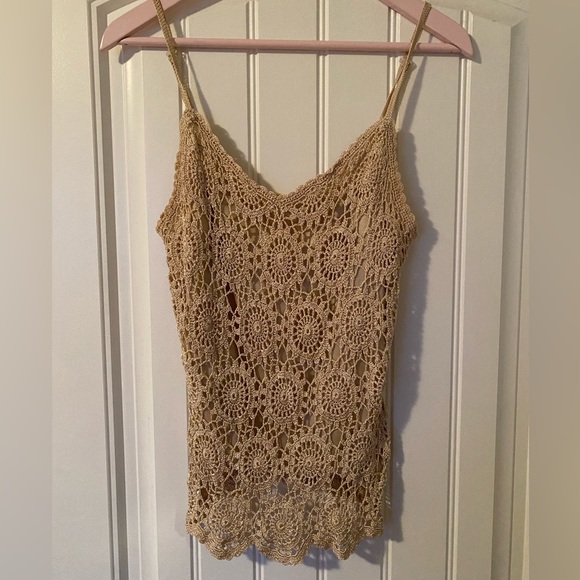 Crotchet Spaghetti Tank - Picture 1 of 2